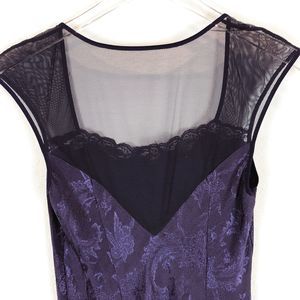 Victoria's Secret Gold Label Lace Satin Slip PJ